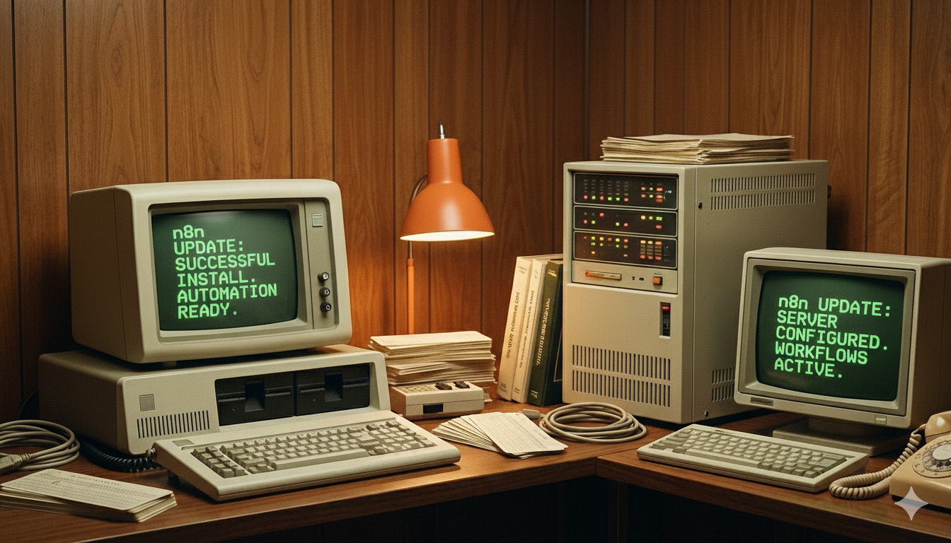 Stop and remove the old n8n Docker container using docker stop and docker rm commands